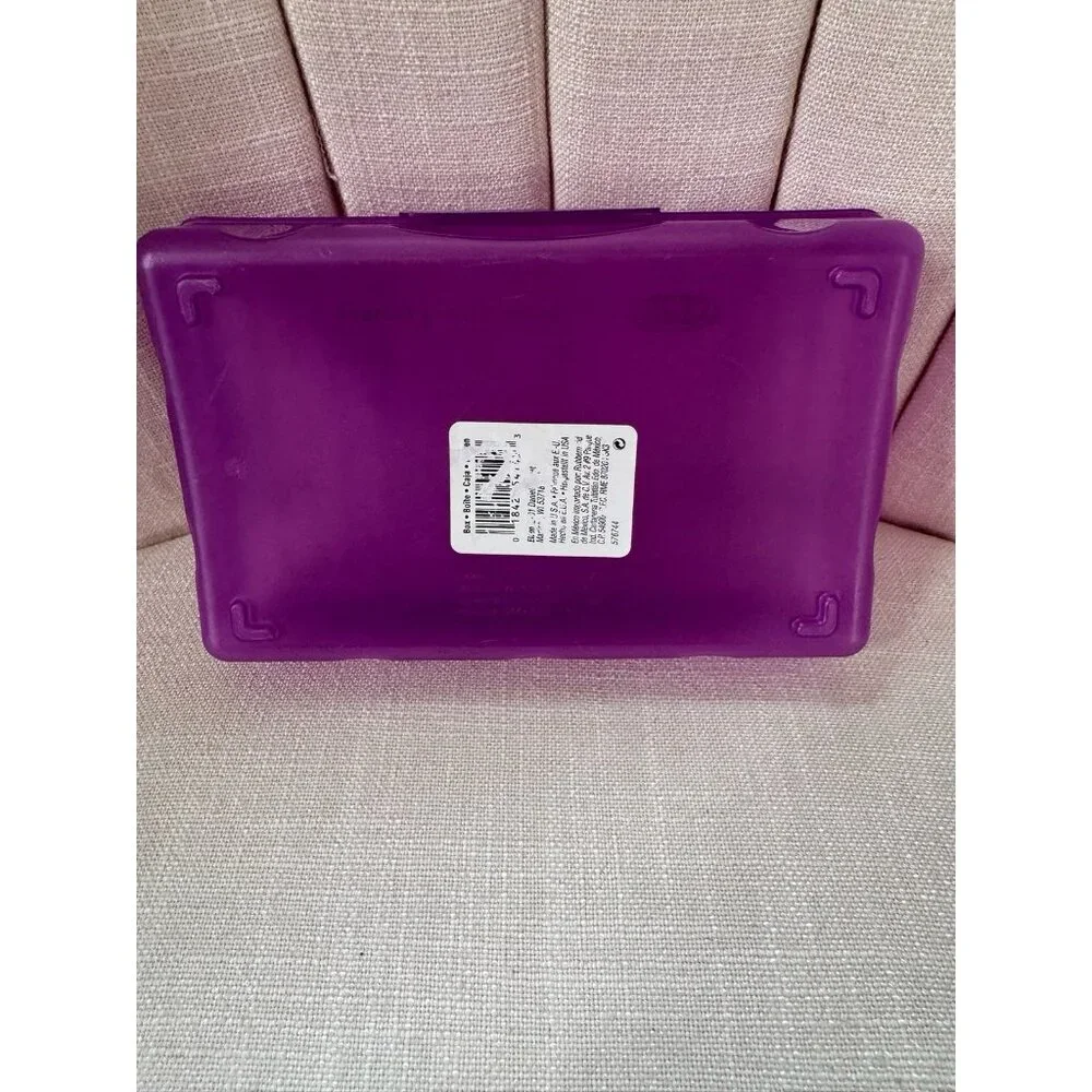 VTG Spacemaker 2 Pencil Box All Purple School Craft Art Storage Case Eldon USA